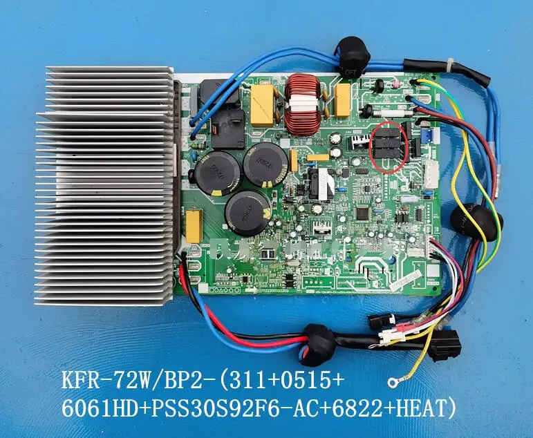 

for Midea air conditioner inverter board KFR-72W/BP2 KFR-72W/BP2-(311+0515+6061HD+PSS30S92F6-AC+6822+HEAT).D.13.WP2.1