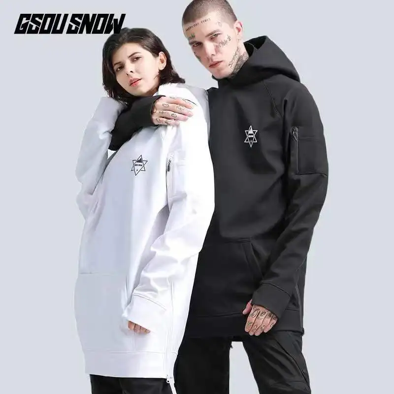 

GSOU Snow-Couple Skiing Jacket, Snowboard Hoodie, Windproof, Thicken, Warm, Snowboarding, Waterproof, Outdoor, Winter