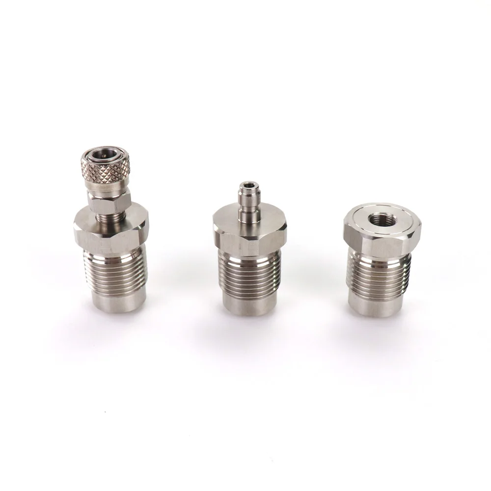 New DIN232 &300Bar 5/8BSP to 1/8BSP / 8mm Male Quick Disconnect Fitting Adapter for PCP Air Rifle Charger Filling Charging