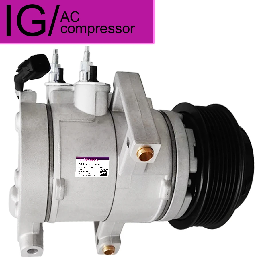 NEW AUTO CAR AIR AC Compressor For Ford Ranger Pickup 3.2 2.2 2011-2014 UC9M19D629BB AB3919D629BB AB3919D629BC 1715093 5329259