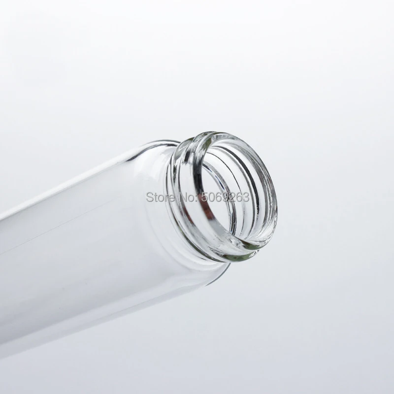 2mL-60mL Glass Sample Vial Laboratory Reagent Bottle Small Clear Transparent Medicine Vials for Chemical Experiment