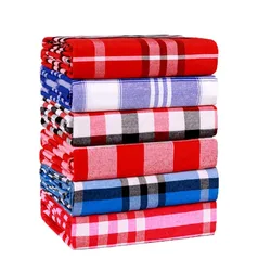 WOSTAR Bohemian retro plaid bed sheet set and pillowcase soft cozy home textile luxury bedding single double queen king size