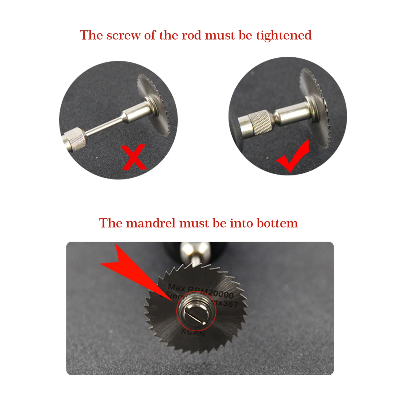 7pcs High Speed Steel Saw Disc Efficient Replacing Accessory Circular Slicers