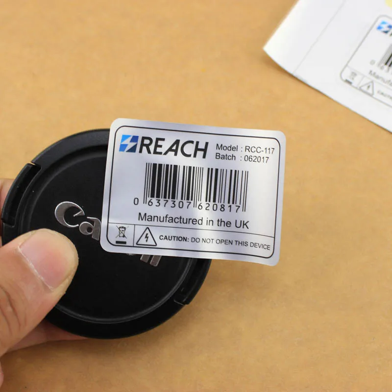 Attractive price China factory adhesive label for electronic products