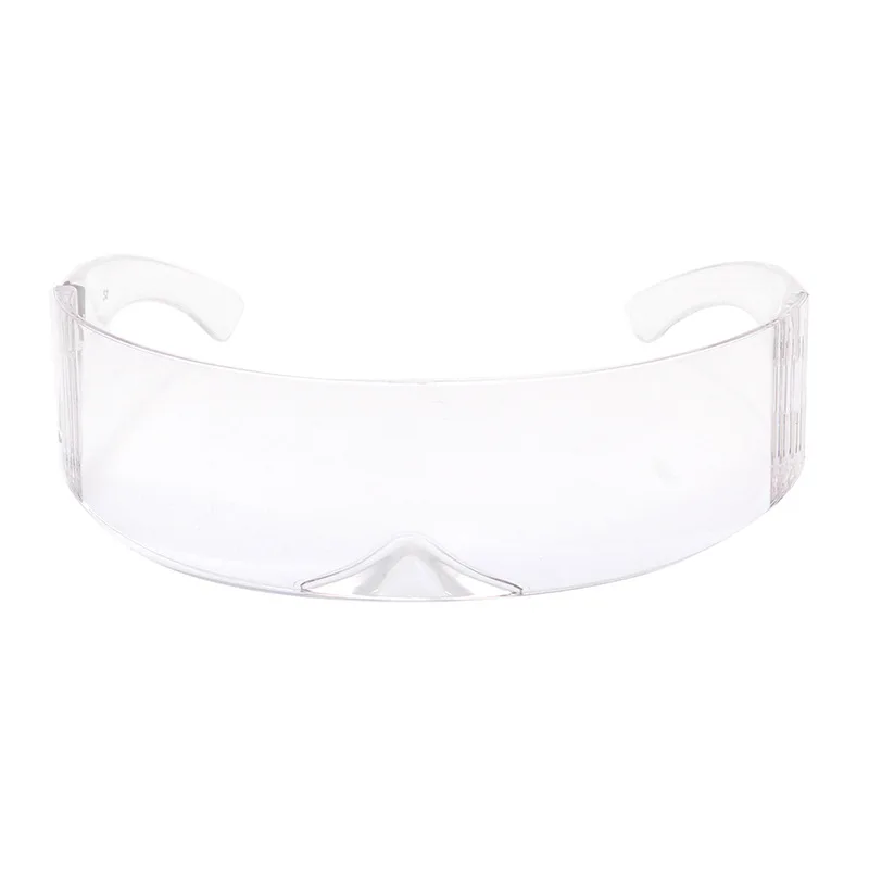 Y2k zukünftige Krieger randlose Sonnenbrille Punk Retro Sonnenbrille Fahrrad brille Mode Männer Frauen Hip Hop Party Brille neu – Detail 4
