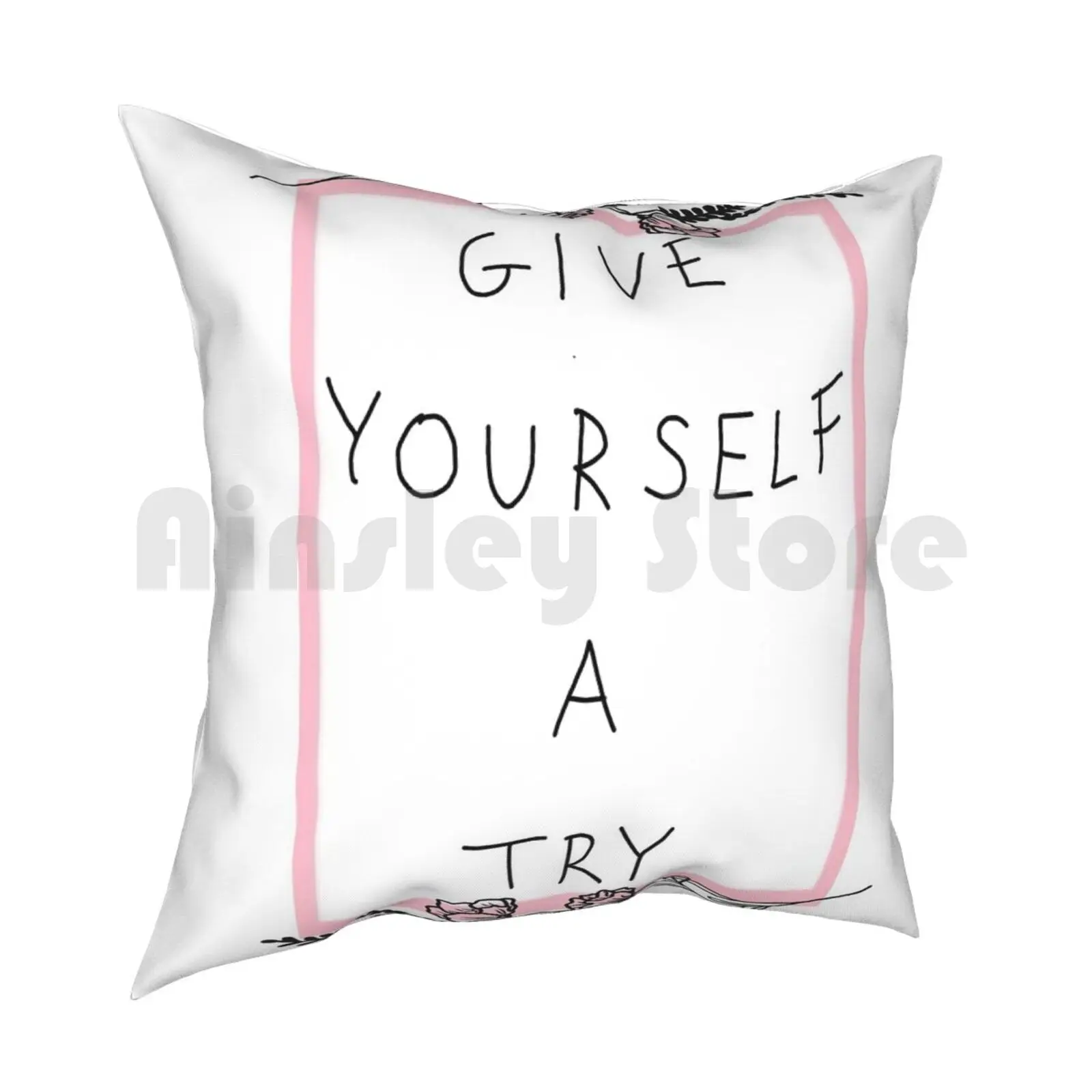 Give Yourself A Try ( 1975 ) Pillow Case Printed Home Soft Throw Pillow 1975 The 1975 Indie Music Indie Music The 1975