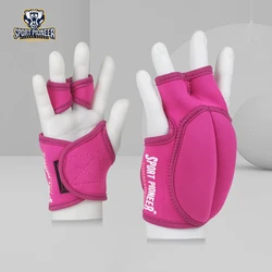 1kg Fitness Sports Weighted Gloves  Body Building Gym Hand Protector Gloves Sandbag For Women Men