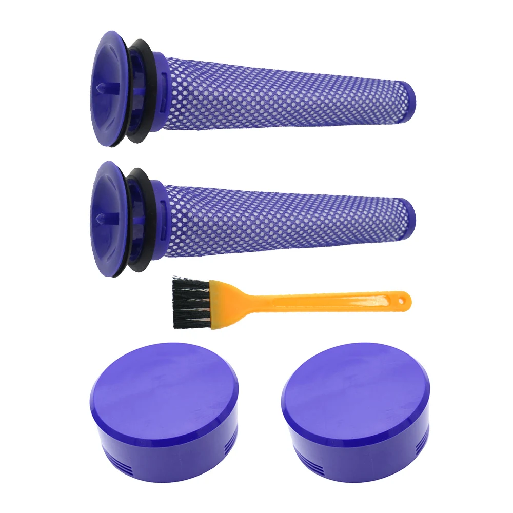 2 Gói Trước Bộ Lọc Và 2 Gói HEPA Hậu Bộ Lọc Thay Thế Tương Thích Cho Dyson V8 Và V7 Không Dây máy Hút Bụi