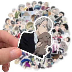 10/30/50Pcs Anime YURI!!! On ICE Graffiti Stickers Anime Waterproof Laptop Motorcycle Luggage Bicycle Skateboard Stickers Decals