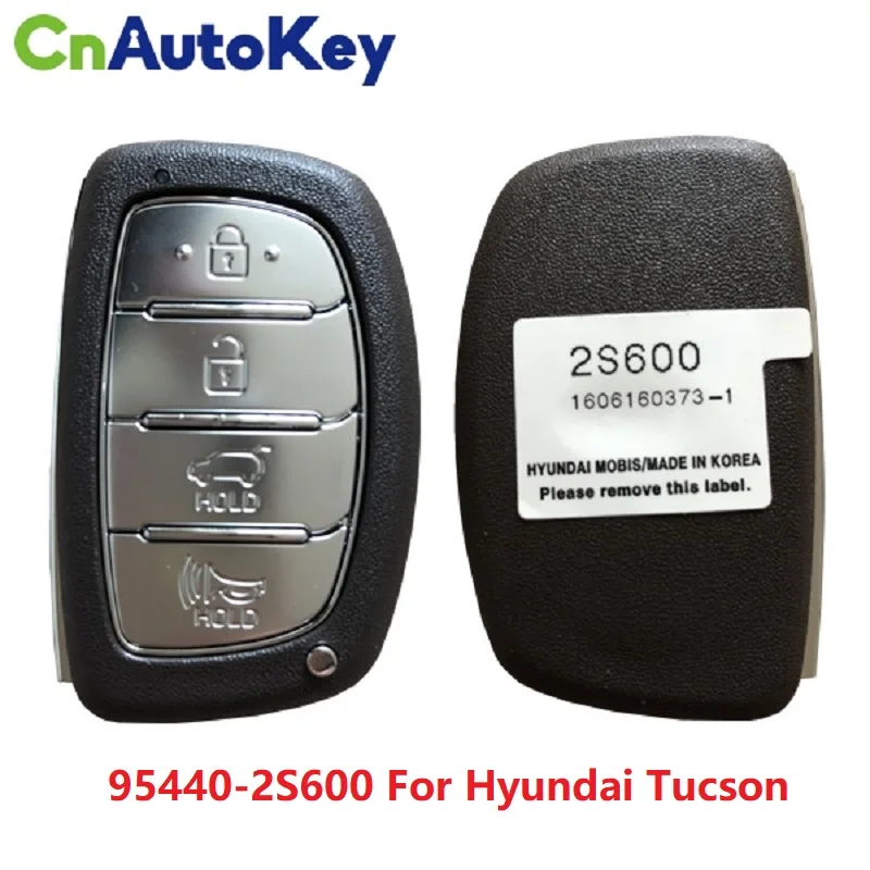 Cn020064 pn 95440-2s600 para hyundai tucson 2015 original e aftermarket chave inteligente remoto 2015 4 botão 433mhz TQ8-FOB-4F03