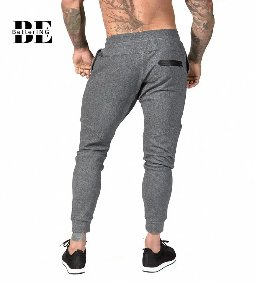 Autumn winter Europe United States sports trousers cotton self-cultivation training squat's stretch breathable fitness trousers