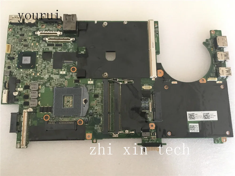 

yourui For Dell M6600 Laptop motherboard CN-0NVY5D 0NVY5D NVY5D DDR3 100% Fully Tested