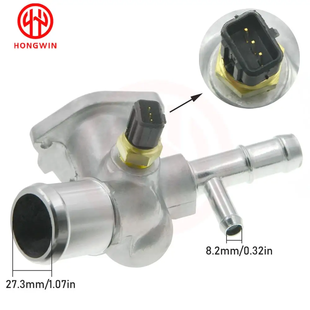 OEM 25620-2B003,25600-2B003 New Thermostat Housing Fits Hyundai  Accent Avante Elantra Solaris I20 I30 Kia Rio Soul 256202B003