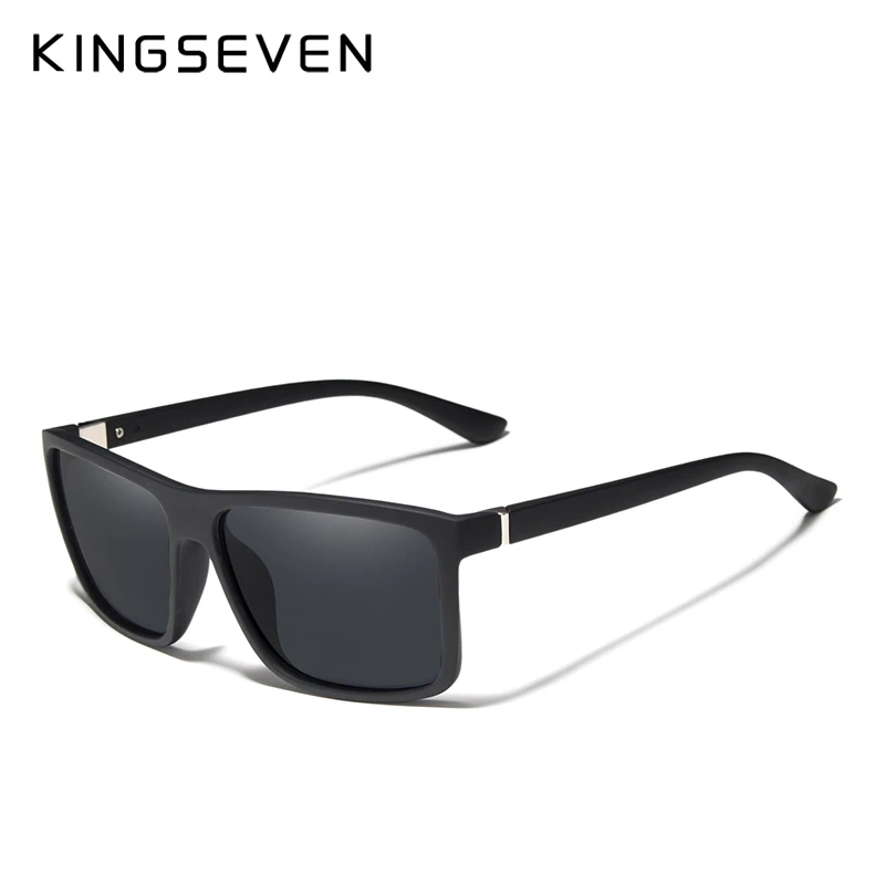 KINGSEVEN Ban Đầu Kính Mát Phụ Nữ Người Đàn Ông Thiết Kế Thương Hiệu TR90 Khung Kính Mặt Trời Dành Cho Nam Giới Thời Trang Cổ Điển UV400 Vuông Kính S730