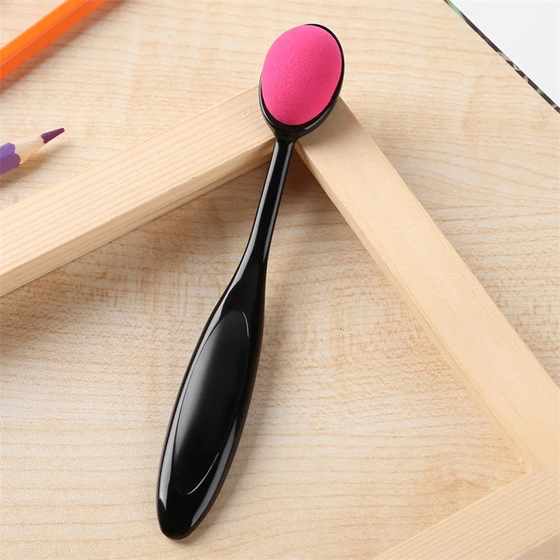 Sponge Brushes Toothbrush Blending Brushes Oval Brushes for DIY Scrapbooking Cards Making Drawing Painting Stamps