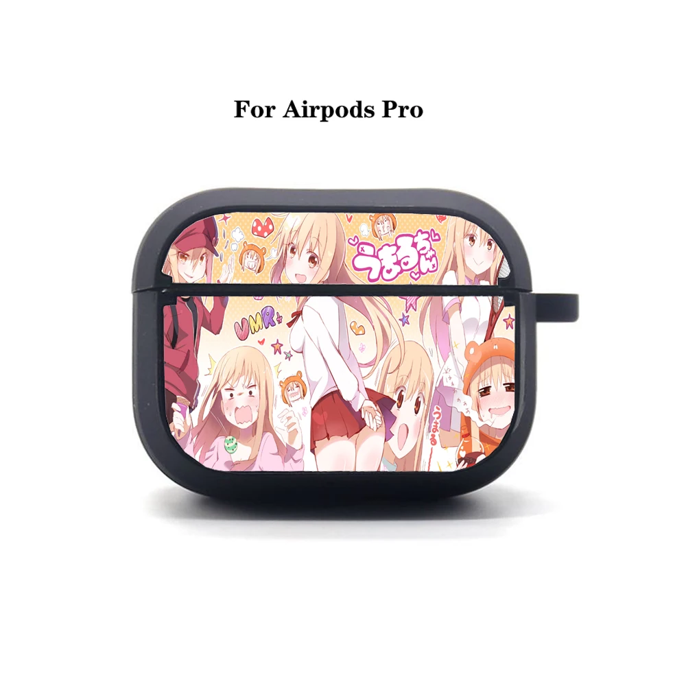 أنيمي هيموتو! غطاء حماية Umaru-chan AirPods Pro من Apple AirPods Pro حقيبة سماعة أذن من السيليكون الناعم مزودة بتقنية البلوتوث