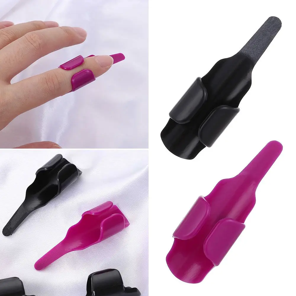 1pc New Sewing Fingerthing Pusher Finger Gloves Effortless Cross Stitch Ironing Tool Open Adjustable Design Sewing Accessory