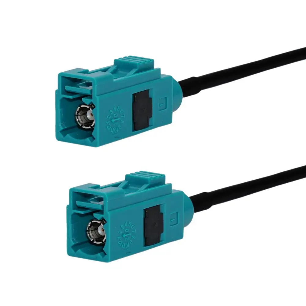 

RF Common Used Fakra Plug Straight to Fakra Plug Connector RG174 "Z" Pigtail Cable