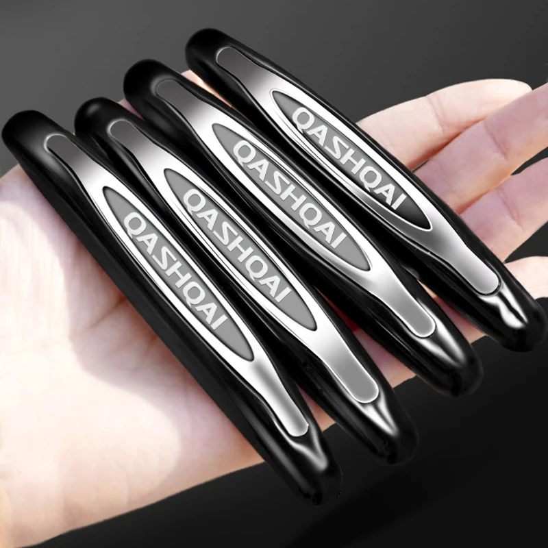 4 шт., резиновые наклейки на бампер для NISSAN QASHQAI J10 J11