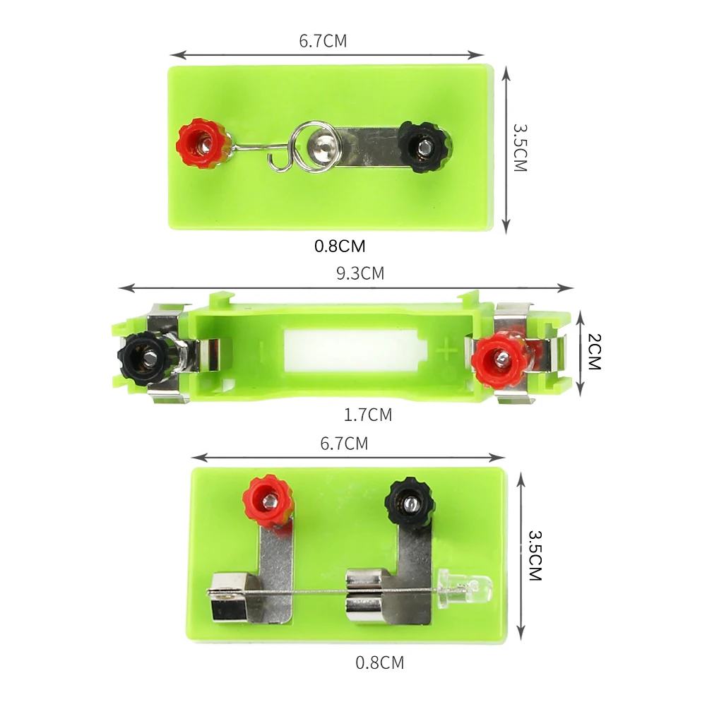 Student Circuit Experiment Equipment Set Electrical Parallel Circuit Lighting Small Bulb Physics Experiment Physical Kid Toy