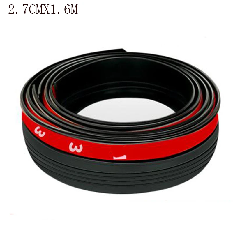 Car 1.6m rubber roof gap filling waterproof sealing strip for Fiat Punto 500 Palio Argo grande panda Lifan X60 Cebrium Solano