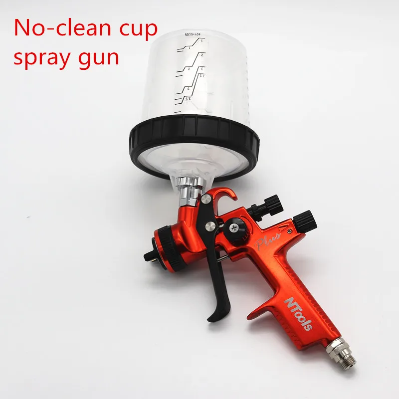 2021 New Style With No-clean Cup Limited Edition 5000B HVLP Spray Gun-1.3 Nozzzle cup for Car,Porsche Design Painted Sprayer gun