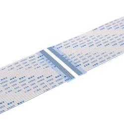 FPC 플랫 플렉시블 케이블 FFC 점퍼 피치, 1.25mm 간격, 34 핀 동일 접촉 측면 등방성, A 타입 100 200, 300mm 주석 도금, 5 개