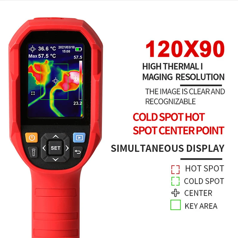 UNI-T UTi120B 10800 Pixel Infrared Thermal Imager For Repair USB Thermal Camera Thermovision Thermographic Camera