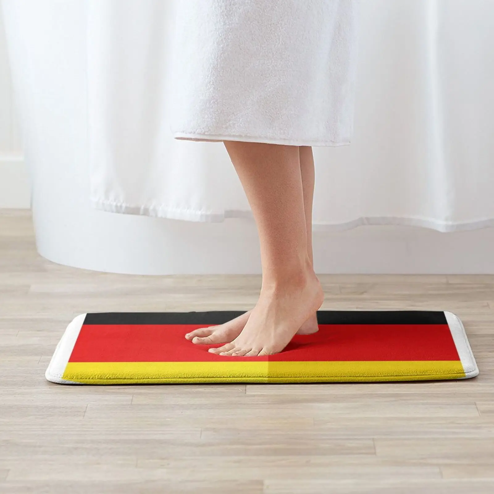 Germany Diamond Soft Non-Slip Mat Rug Carpet Cushion Germany Flag