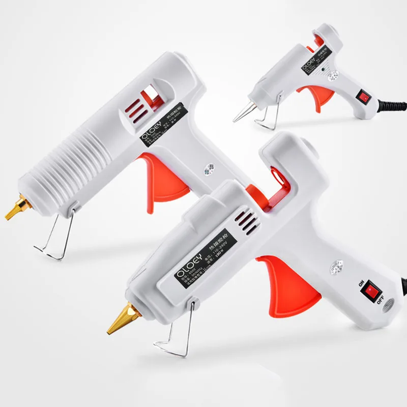 40W,80W,100W,120W,150W 핫멜트 접착제 총 7mm 접착제 스틱 산업용 총 열 온도 열 전기 수리 도구