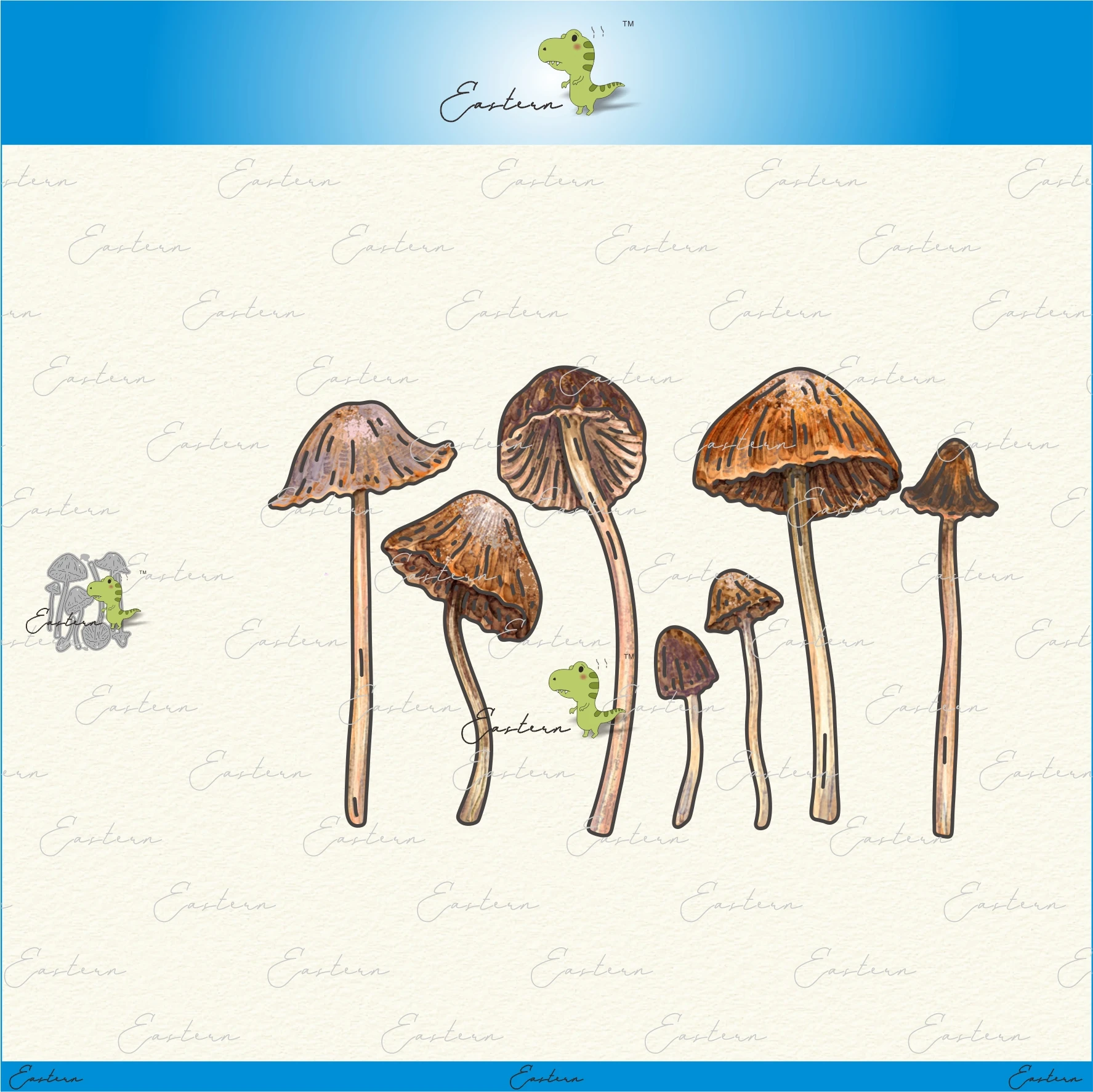 

Towering Mushrooms metal cutting dies 2021 new diy molds Scrapbooking Paper Making die cuts crafts