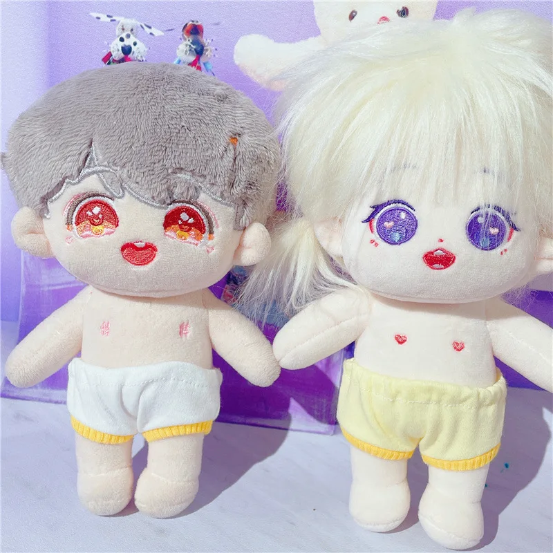 15/20cm Multicolor Mini Puppe Kleidung Zubehör Kawaii Idol Plüsch Puppe Höschen Windeln Puppet Spielzeug Hosen Pfirsich Hosen liebe Kurze