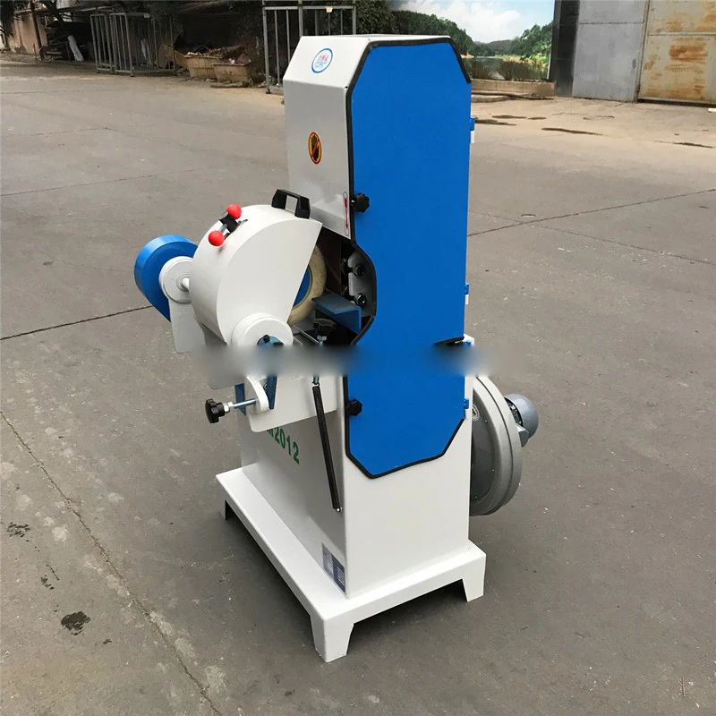 Woodworking Machinery Round Bar Sanding Machine MM2012 Single And Double Belt With Fan Polishing And Grinding Machine