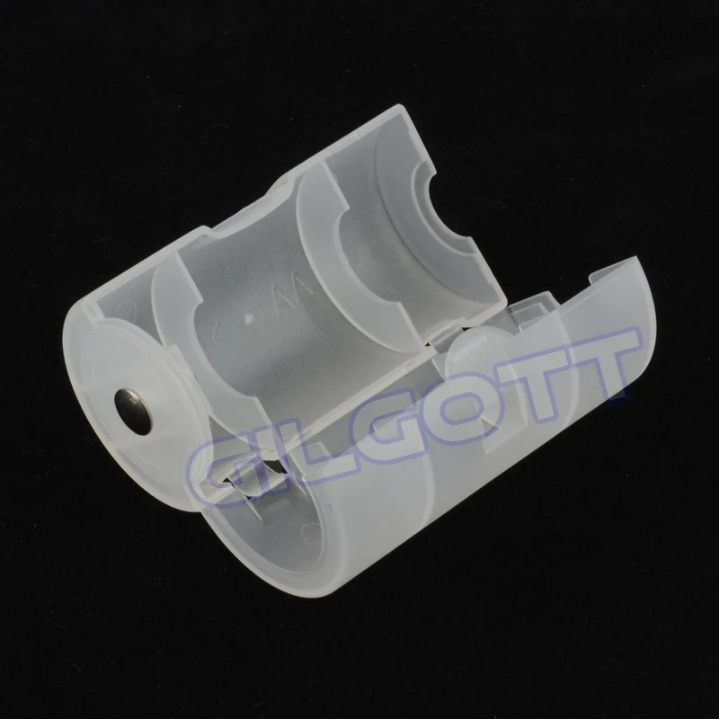 Aa para d tamanho conversor de bateria caso capa adaptador caixa organizador de armazenamento titular