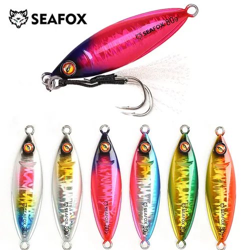 Señuelos de plantilla de Metal SF01 para pesas de pesca 30-80g accesorios de pesca