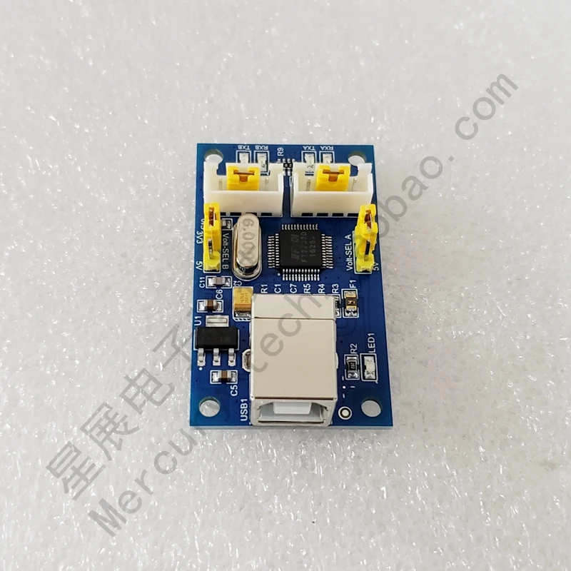 USB إلى ثنائي المنفذ التسلسلي TTL إلى USB5V3.3VFT2232D