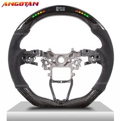 Carbon Fiber LED Steering Wheel Fit For  Honda Accord 10th Gen 2018 2019 2020 2021 2022 Itlay  Alcantara Car Steering Wheel