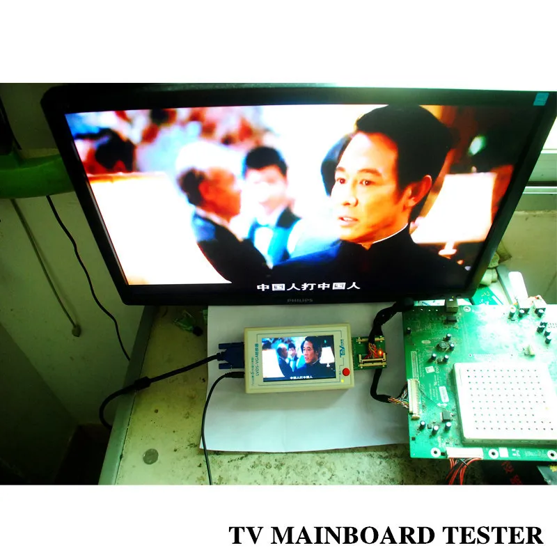 Imagem -02 - Tkdmr-ferramentas de Testador de tv Mainboard Full hd Lvds Vga Led Lcd Versão Display Placas Adaptativas Novo Tv160