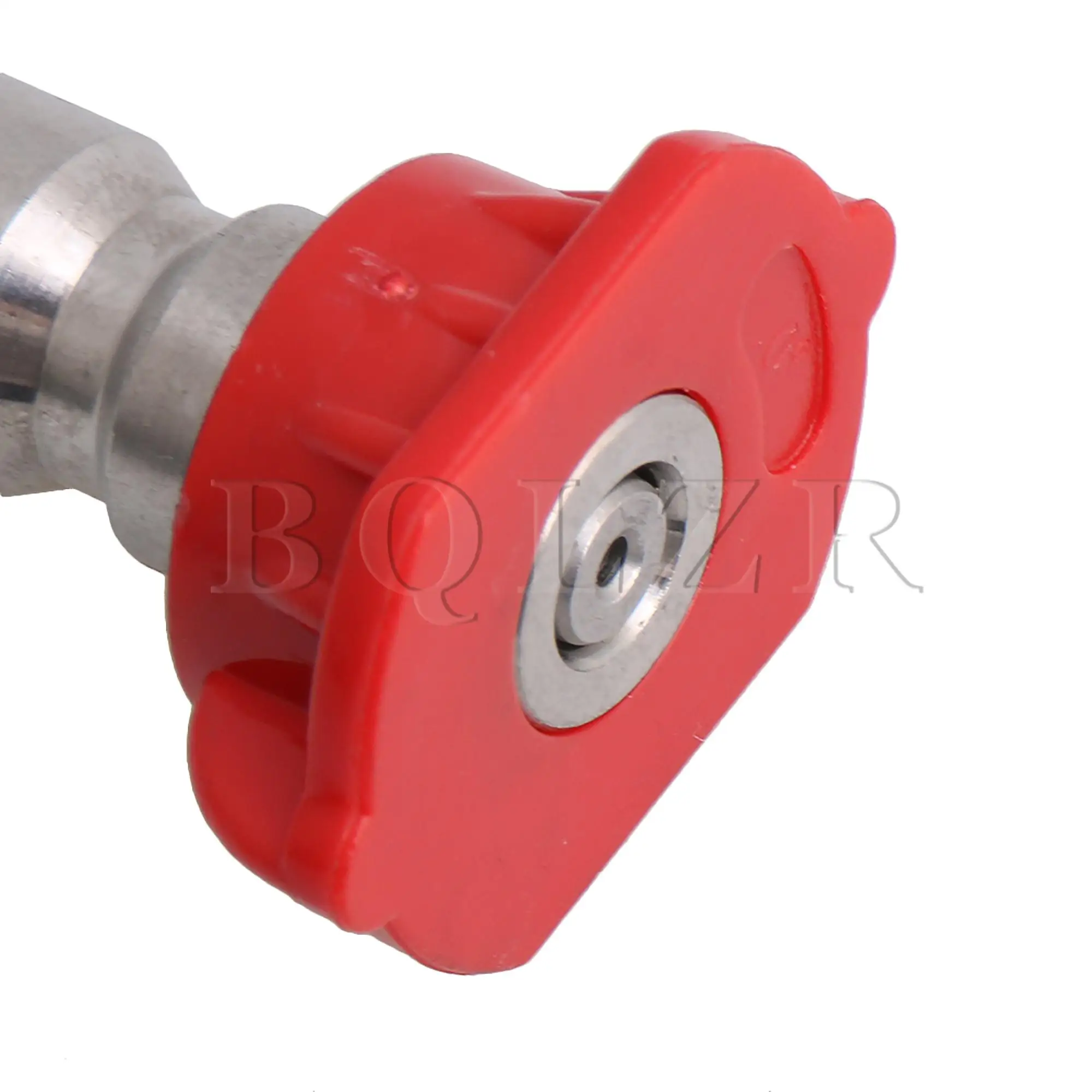 Bqlzr 10Pcs Rvs 0 Graden Sproeikop Tip 1.0 1.2 1.4 1.6Mm Rood