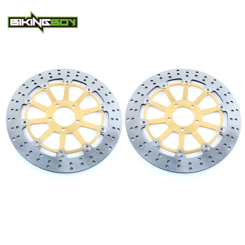 BIKINGBOY Front Brake Discs Rotors Disks For ZRX 1100 99-05 00 ZZR ZZ-R 1100 C 90 91 92 93 ZRX1200R ZRX1200S 01 02 03 04 05 06