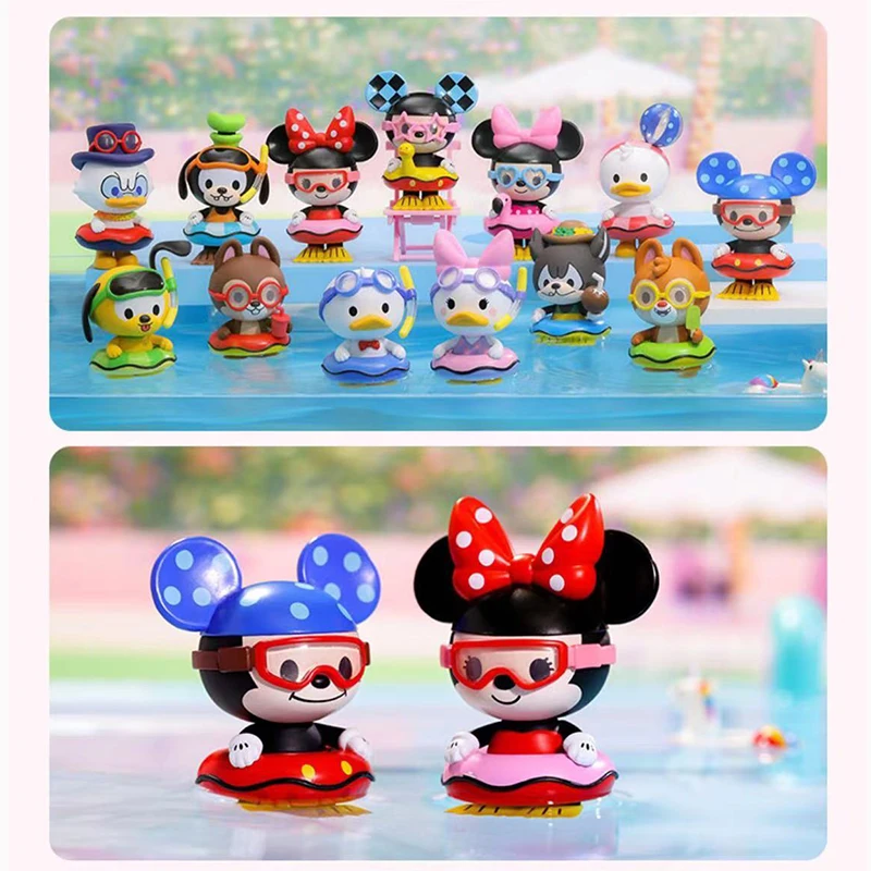 Disney Cartoon Mickey Mouse Donald Duck Minnie Daisy Goofy Pluto Huey Scrooge Chip n Dale Action Figure Dolls Toys Gift Girl