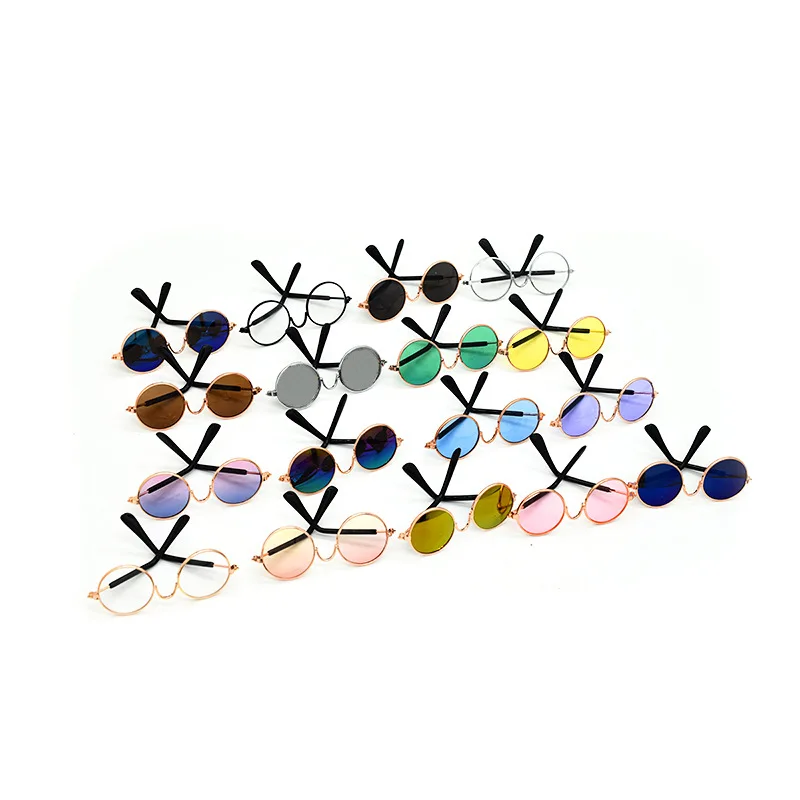 1 pièce lunettes de poupées Mellchan 20cm lunettes de poupées EXO 15 couleurs monture de lentille claire lunettes lunettes accessoires de poupée