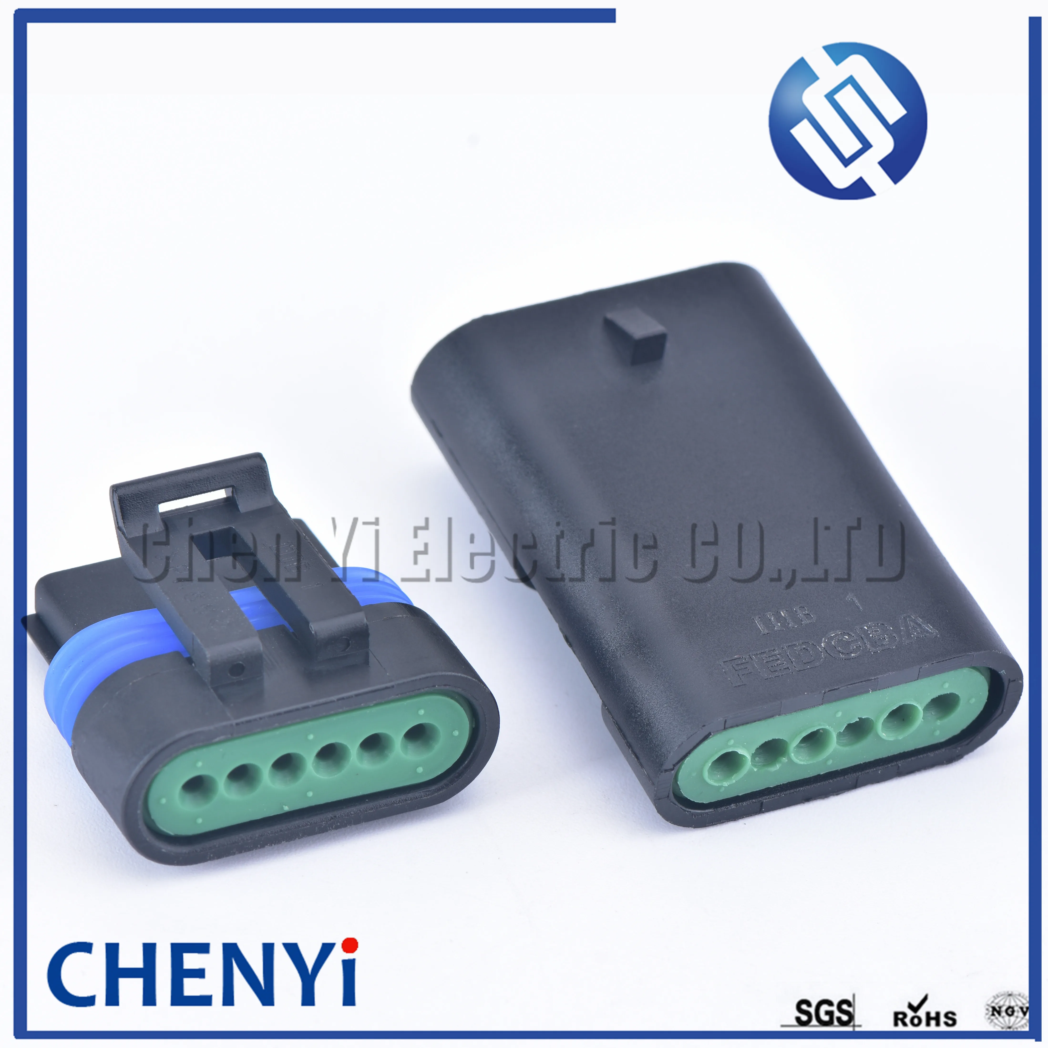 2 Sets Metri-Pack 6 Pin Male or Female Electrical Flat Accelerator Pedal Plug Sensor Socket Connector 12066317 12162261