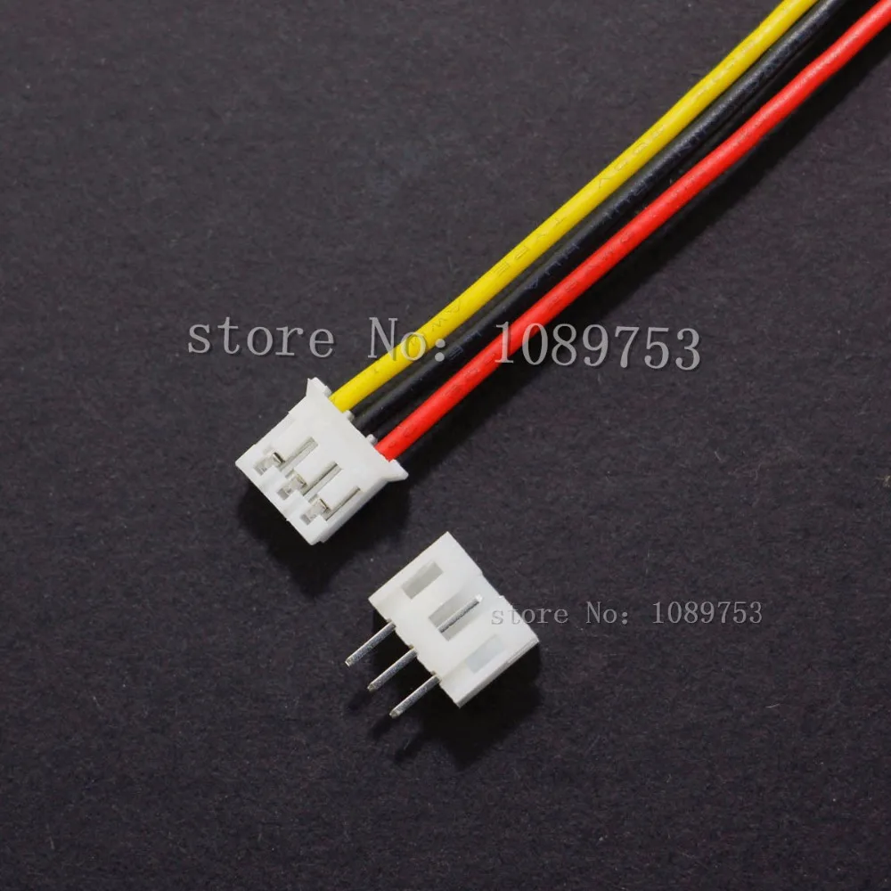 10Sets PH2.0 Mini Micro JST 2.0 PH Male Female Connector 2/3/4/5/6/7/8/9/10-Pin Plug With Terminal Wires Cables 200MM 26AWG image 3