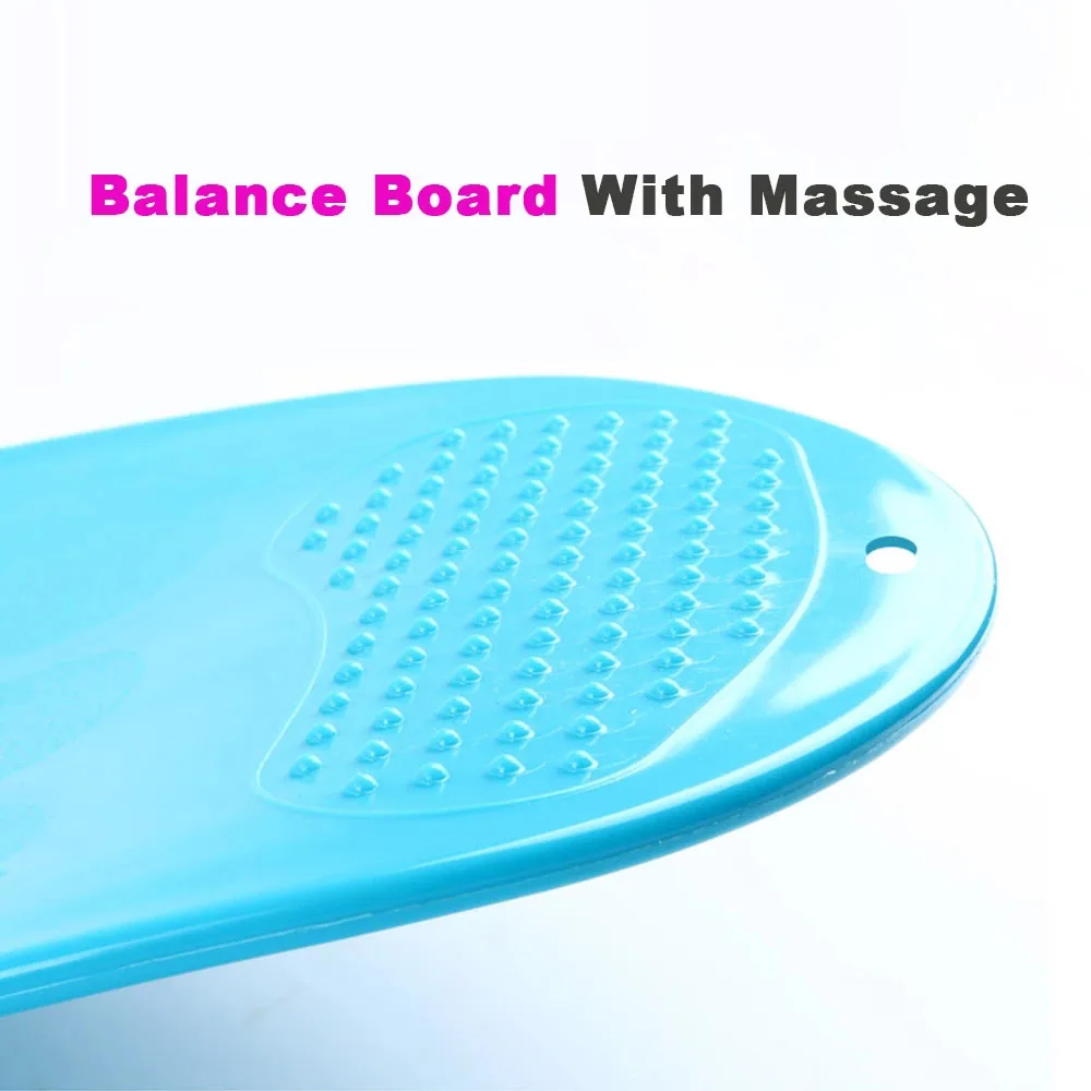 Fitness Yoga Twister Balance Board ABS Stabilizer Dance Wobble Borad Core Workout Training Abdominal Muscles Legs Balance Pad