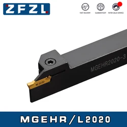 1pcs MGEHR MGEHL 그루 빙 아버 MGEHR2020 MGEHL2020-1.5 2 2.5 3 4 5 슬롯 형 커터 바 외부 선삭 공구