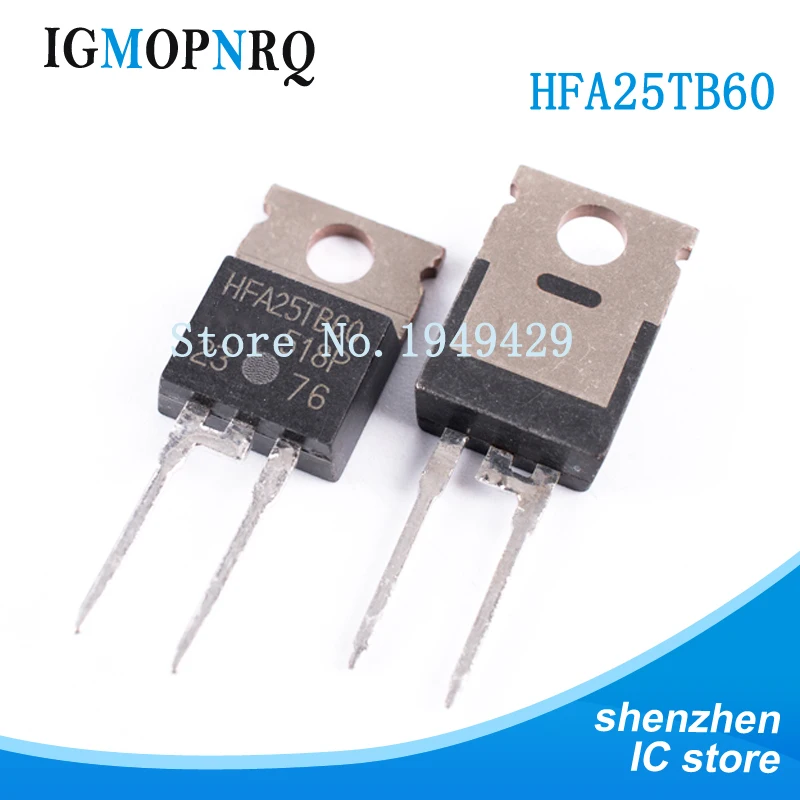 10PCS HFA25TB60 25TB60 TO-220 Rectifier 600 Volt Amp New   fast delivery