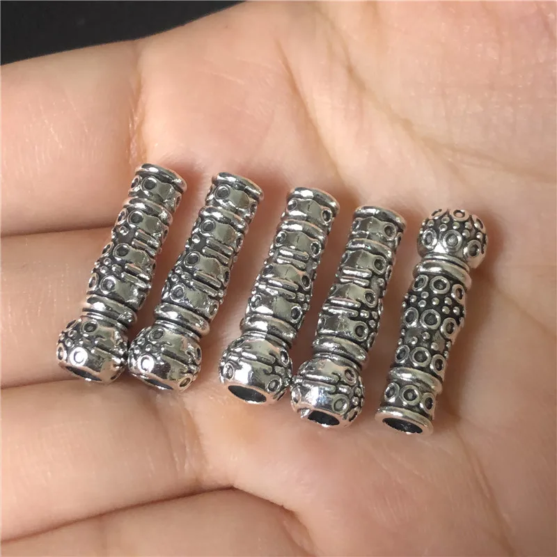 10pcs misbaha tasbih rosary pendant connectors for jewelry making DIY handmade prayer bracelet necklace metal tassel accessories