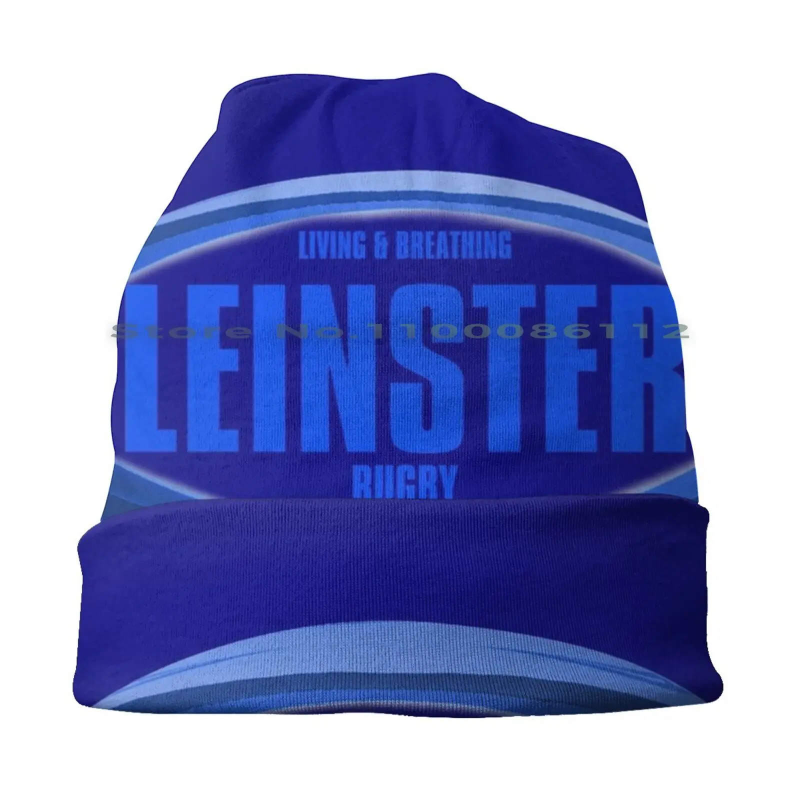 Leinster Rugby Beanies Knit Hat Irish Fan Irfu Ireland Player Ball European