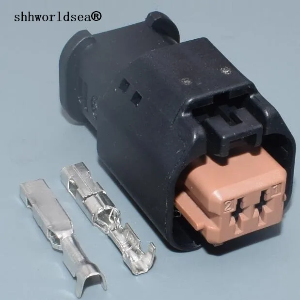 worldgolden 1.5mm 2pin for Peugeot Citroen Sensor Plug electric wiring electrical cable connector 1801175-6